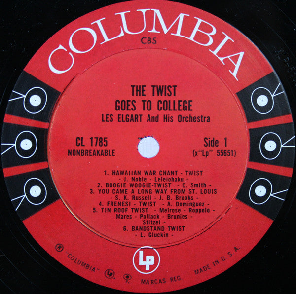Les Elgart And His Orchestra - The Twist Goes To College | Very Good Plus (VG+) Near Mint (NM) - JAZZ / USED *VERY GOOD++*