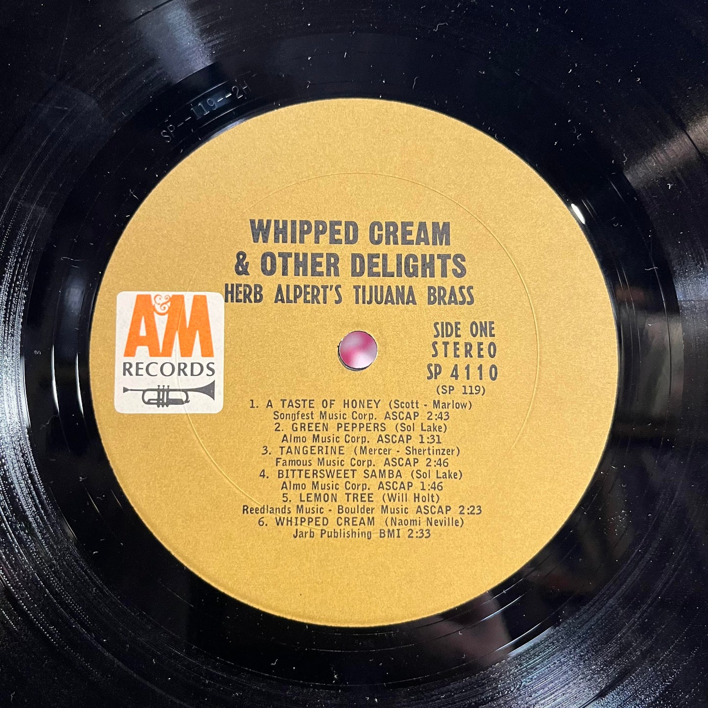 Whipped Cream & Other Delights *PITMAN* | Very Good Plus (VG+) Near Mint (NM)