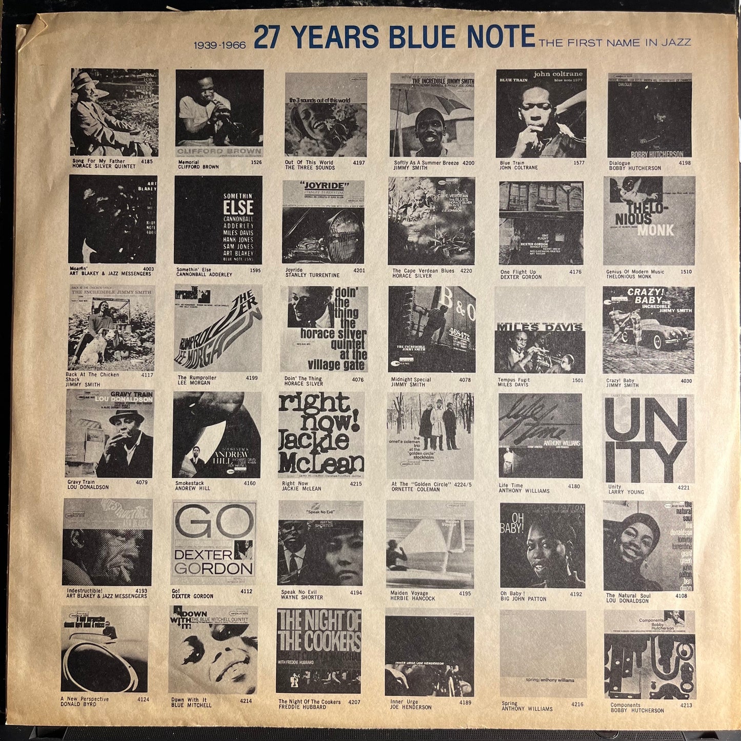 The Horace Silver Quintet - The Jody Grind *MONO* | Very Good Plus (VG+) Very Good (VG) - JAZZ / USED *VERY GOOD+*