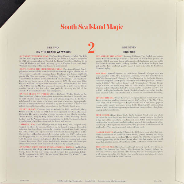 South Sea Island Magic (BOX SET) | Very Good Plus (VG+) Very Good Plus (VG+) - JAZZ / USED *VERY GOOD+*