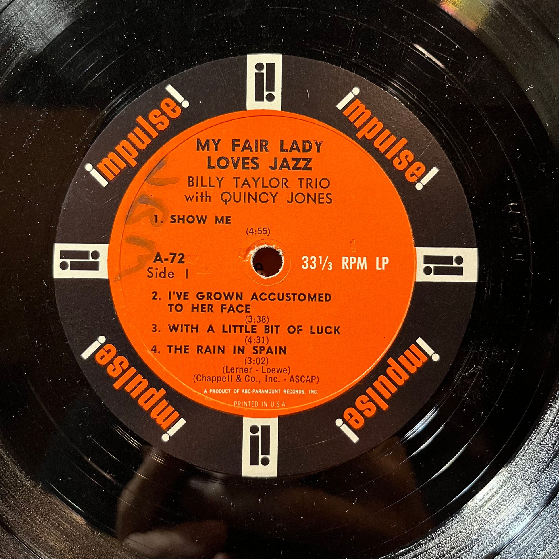 Billy Taylor Trio - My Fair Lady Loves Jazz (VINYL) | Very Good Plus (VG+) Very Good (VG) - JAZZ / USED *VERY GOOD+*