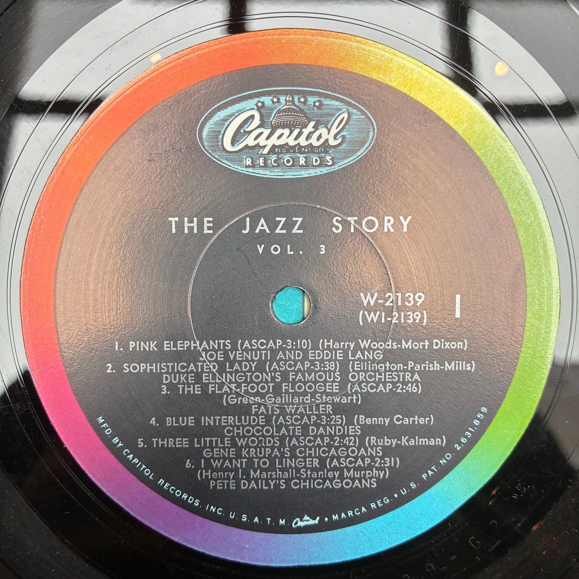 The Jazz Story Volume 3 (Rare Records Of The Men And The Music: The Swinging Years) (VINYL) | Very Good Plus (VG+) Excellent (EX) - JAZZ / USED *VERY GOOD+*