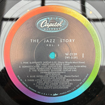 The Jazz Story Volume 3 (Rare Records Of The Men And The Music: The Swinging Years) (VINYL) | Very Good Plus (VG+) Excellent (EX) - JAZZ / USED *VERY GOOD+*