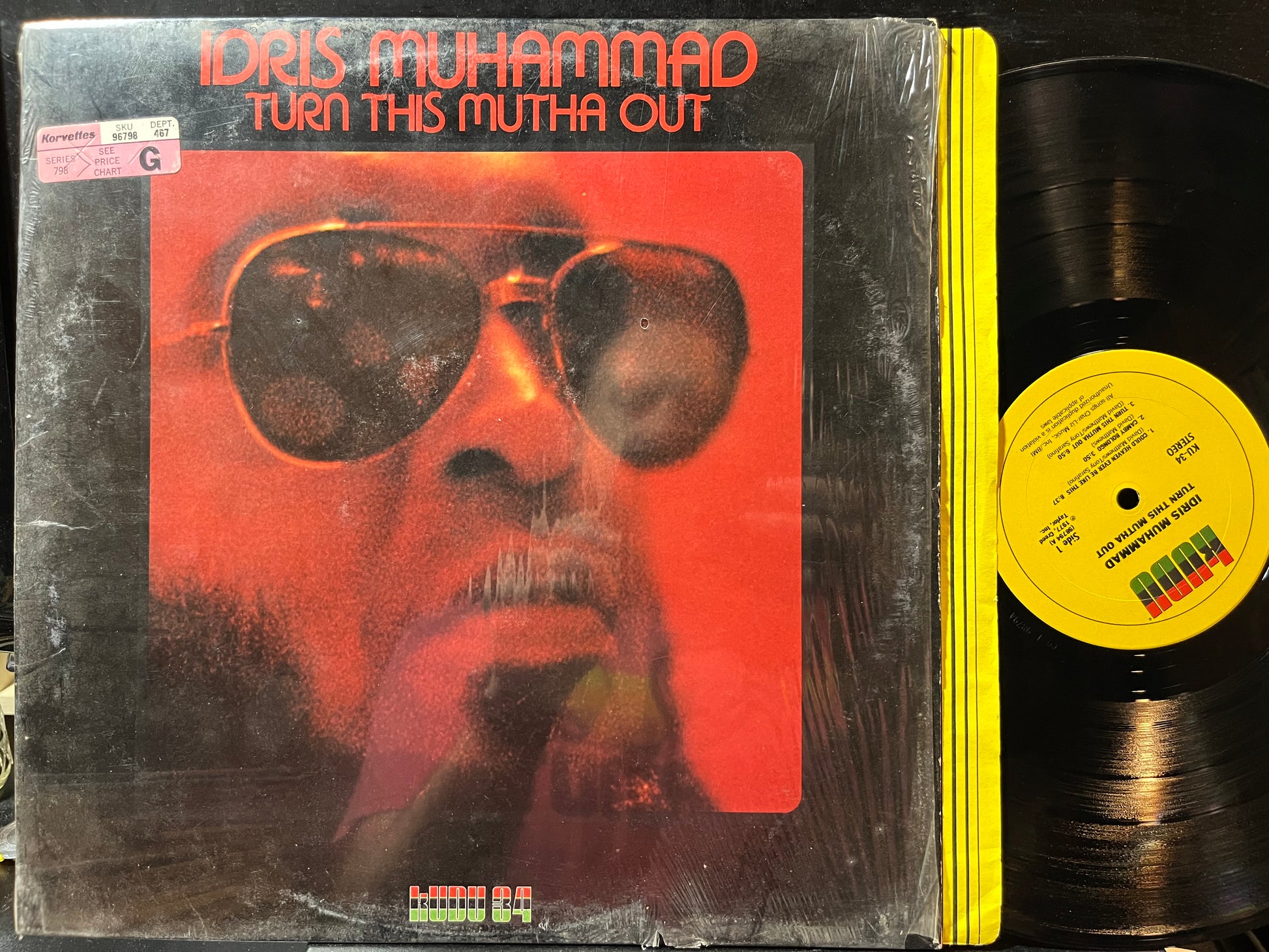 Idris Muhammad - Turn This Mutha Out (VINYL LP Kudu 34) | NEW Very Good (VG) Near Mint (NM) - JAZZ / USED *VERY GOOD+*