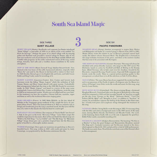 South Sea Island Magic (BOX SET) | Very Good Plus (VG+) Very Good Plus (VG+) - JAZZ / USED *VERY GOOD+*