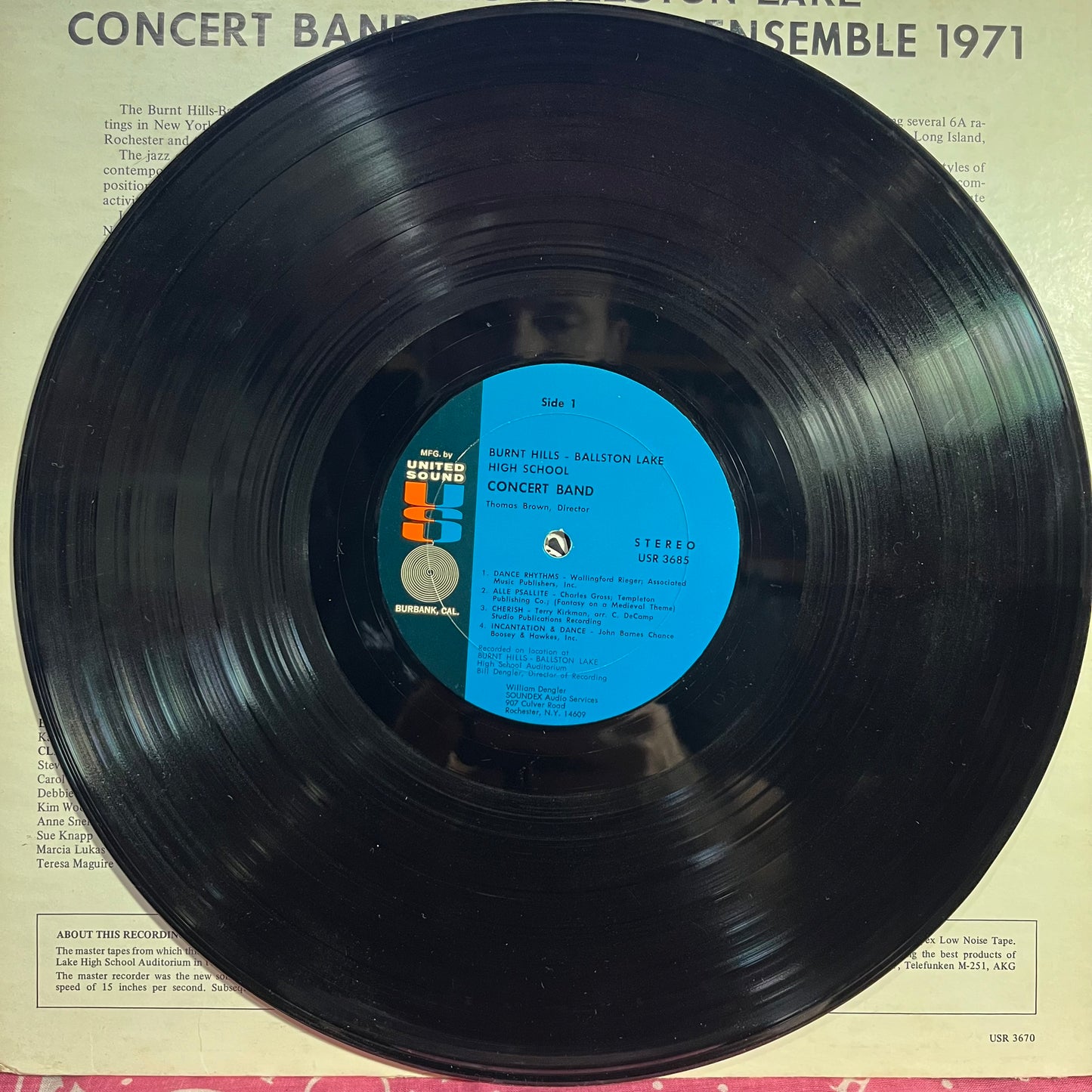 Burnt Hills - Ballston Lake Concert Band And Jazz - Burnt Hills | Very Good Plus (VG+) Very Good Plus (VG+) - JAZZ / USED *VERY GOOD+*
