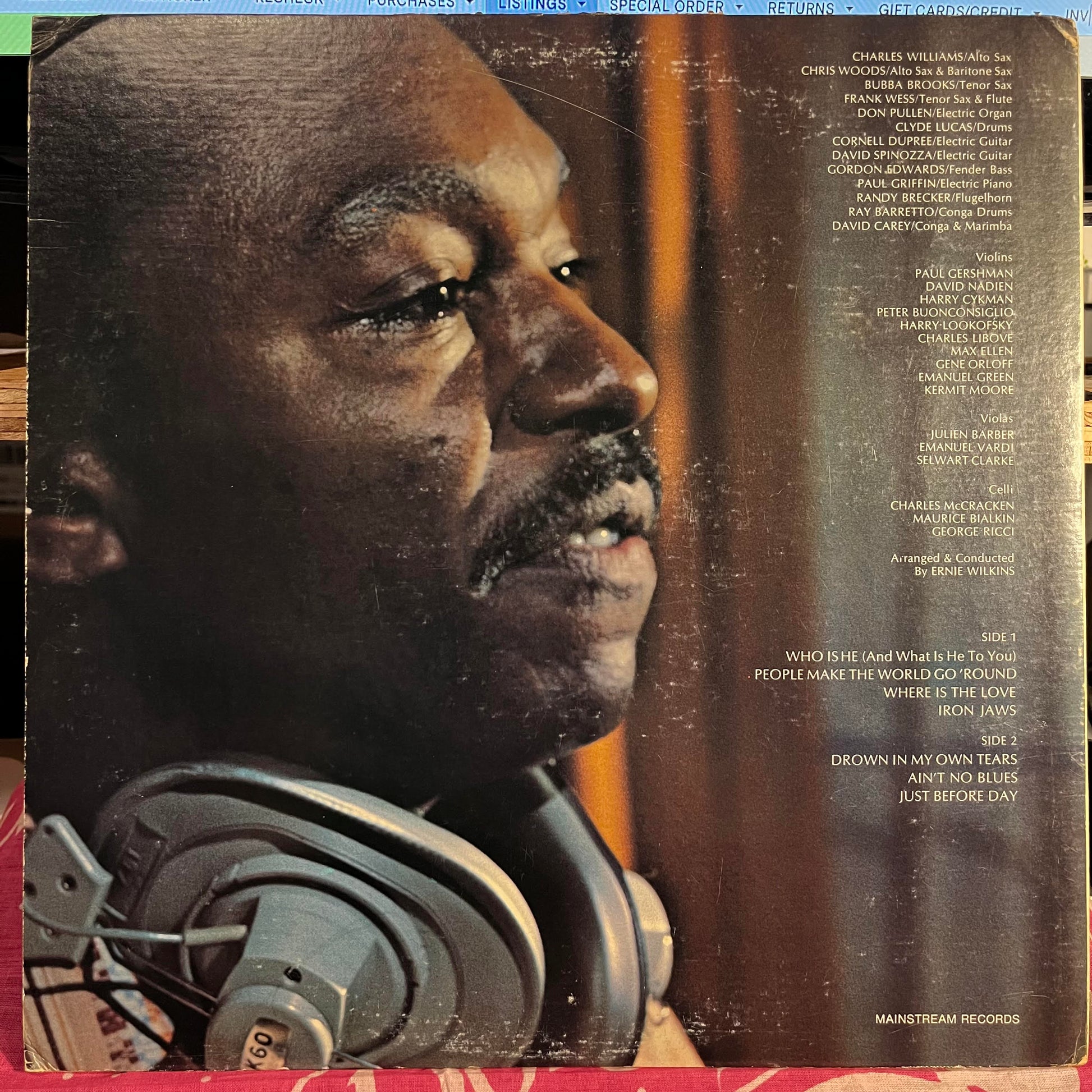 Charles Williams (15) - Stickball *PROMO* | Very Good (VG) Very Good Plus (VG+) - JAZZ / USED *VERY GOOD*