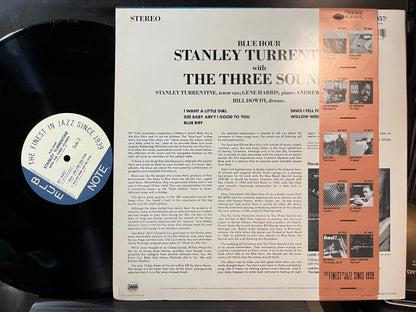 Stanley Turrentine With The Three Sounds - Blue Hour (VINYL LP) | Very Good (VG) Near Mint- (NM-) - JAZZ / USED *VERY GOOD*