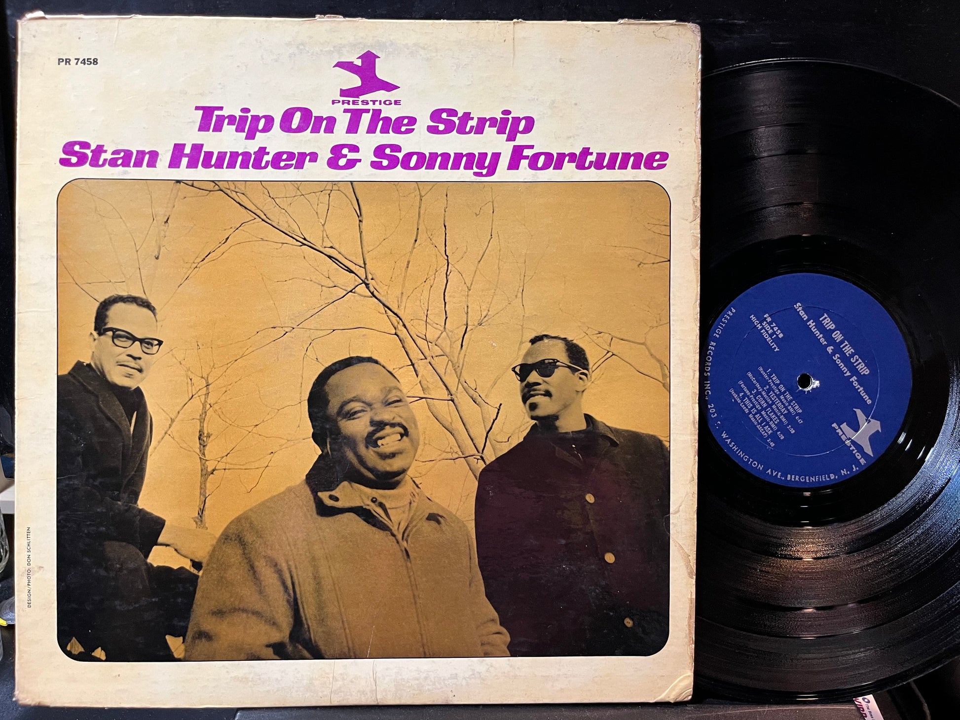 Stan Hunter - Trip On The Strip (VINYL LP Prestige PR 7458 1966) | USED Very Good (VG) Very Good Plus (VG+) - JAZZ / USED *VERY GOOD*