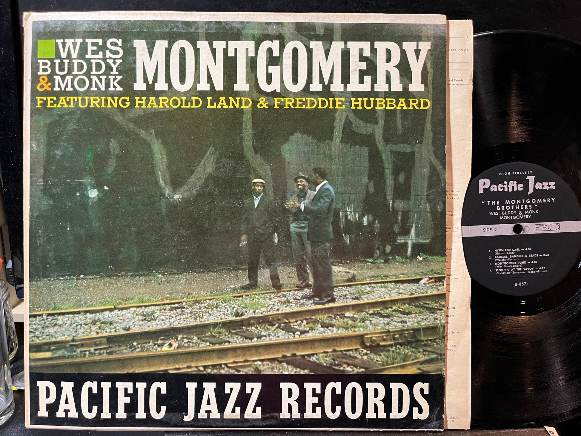 The Montgomery Brothers - The Montgomery Brothers (VINYL LP Pacific Jazz PJ-17 1961) | Very Good (VG) Excellent (EX) - JAZZ / USED *VERY GOOD*