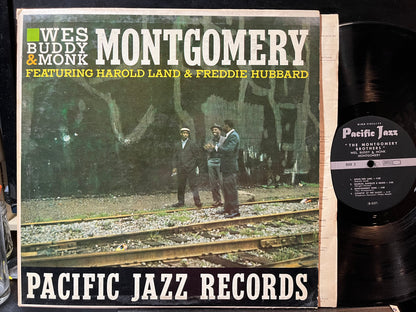 The Montgomery Brothers - The Montgomery Brothers (VINYL LP Pacific Jazz PJ-17 1961) | Very Good (VG) Excellent (EX) - JAZZ / USED *VERY GOOD*