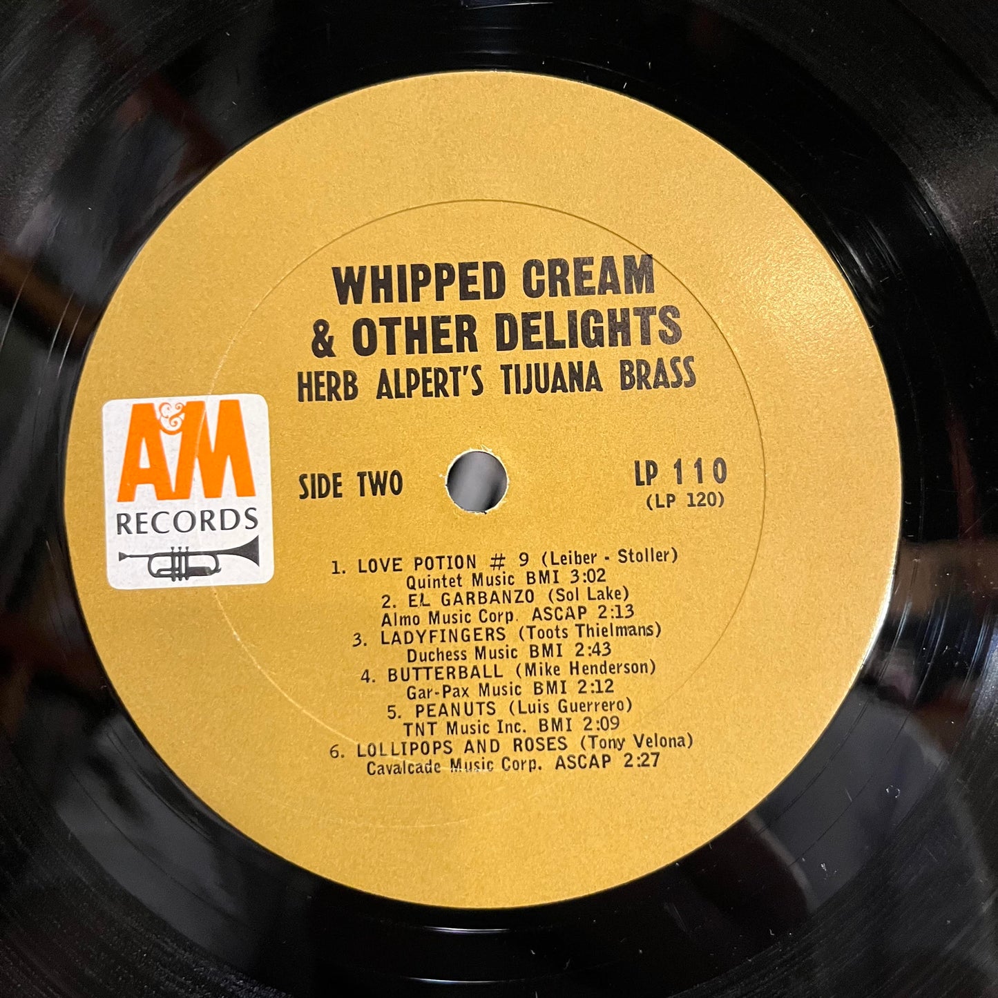 Whipped Cream & Other Delights *MONO* | Very Good (VG) Very Good (VG)