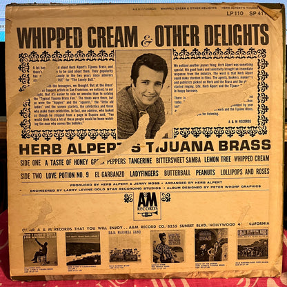 Herb Alpert & The Tijuana Brass - Whipped Cream & Other Delights | Very Good (VG) Very Good (VG) - JAZZ / USED *VERY GOOD*