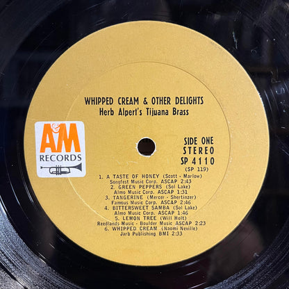 Herb Alpert & The Tijuana Brass - Whipped Cream & Other Delights | Very Good (VG) Very Good (VG) - JAZZ / USED *VERY GOOD*