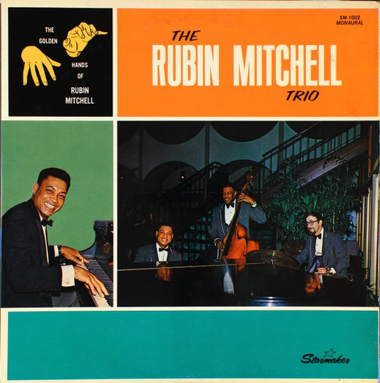 The Rubin Mitchell Trio - The Golden Hands Of Rubin Mitchell | Very Good Plus (VG+) Near Mint (NM) - JAZZ / USED *VERY GOOD+*