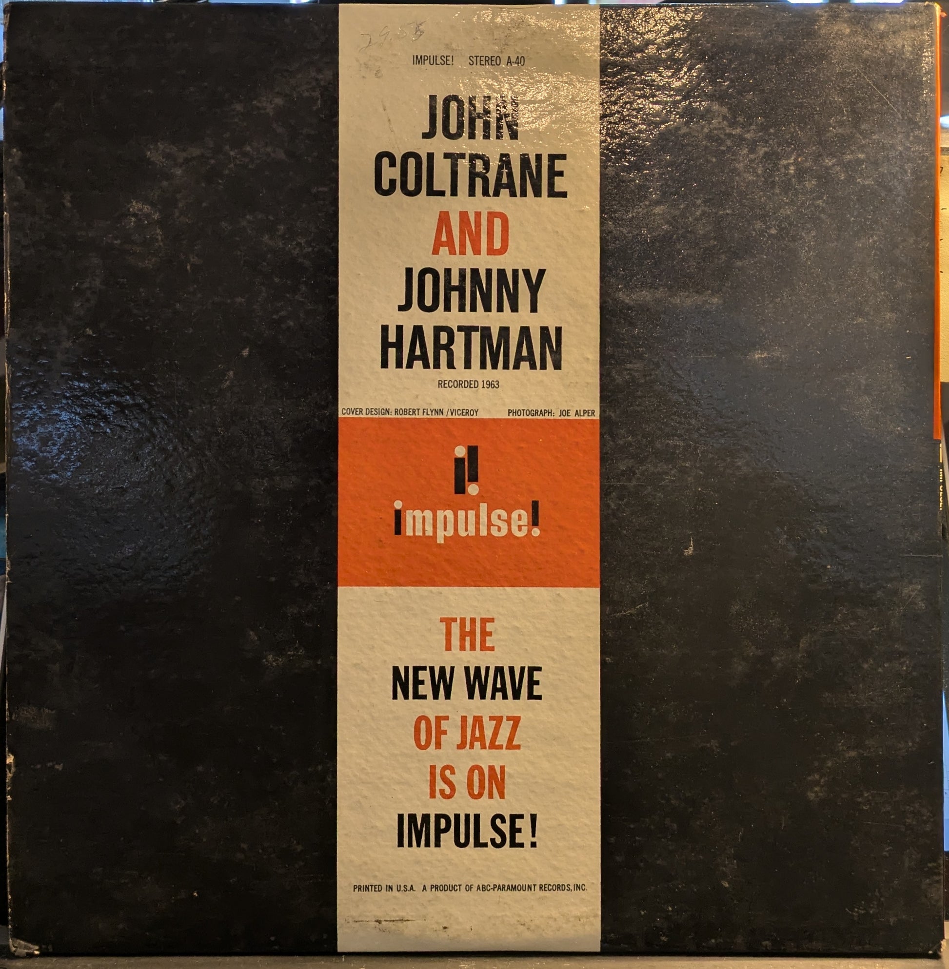 John Coltrane And Johnny Hartman (VINYL) | Very Good (VG) Very Good Plus (VG+) - JAZZ / USED *VERY GOOD*