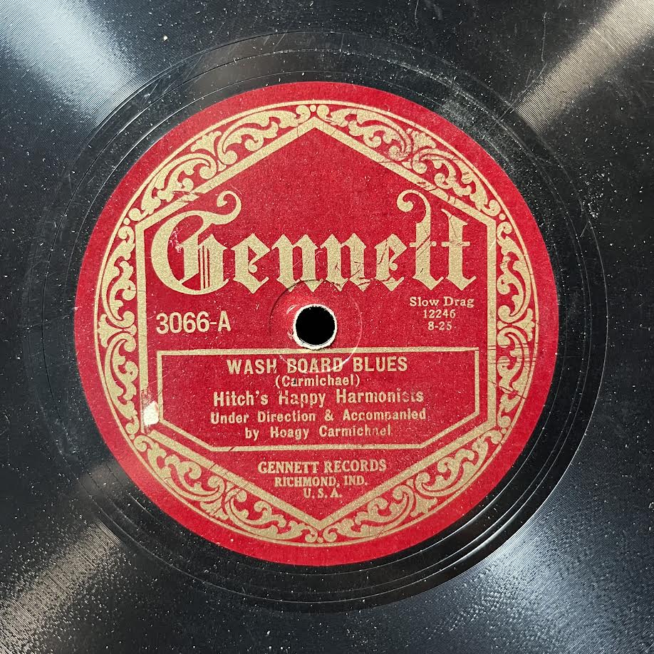 Wash Board Blues / Bone Yard Shuffle (10" 78RPM) | Very Good (VG) Generic - JAZZ / USED *VERY GOOD*