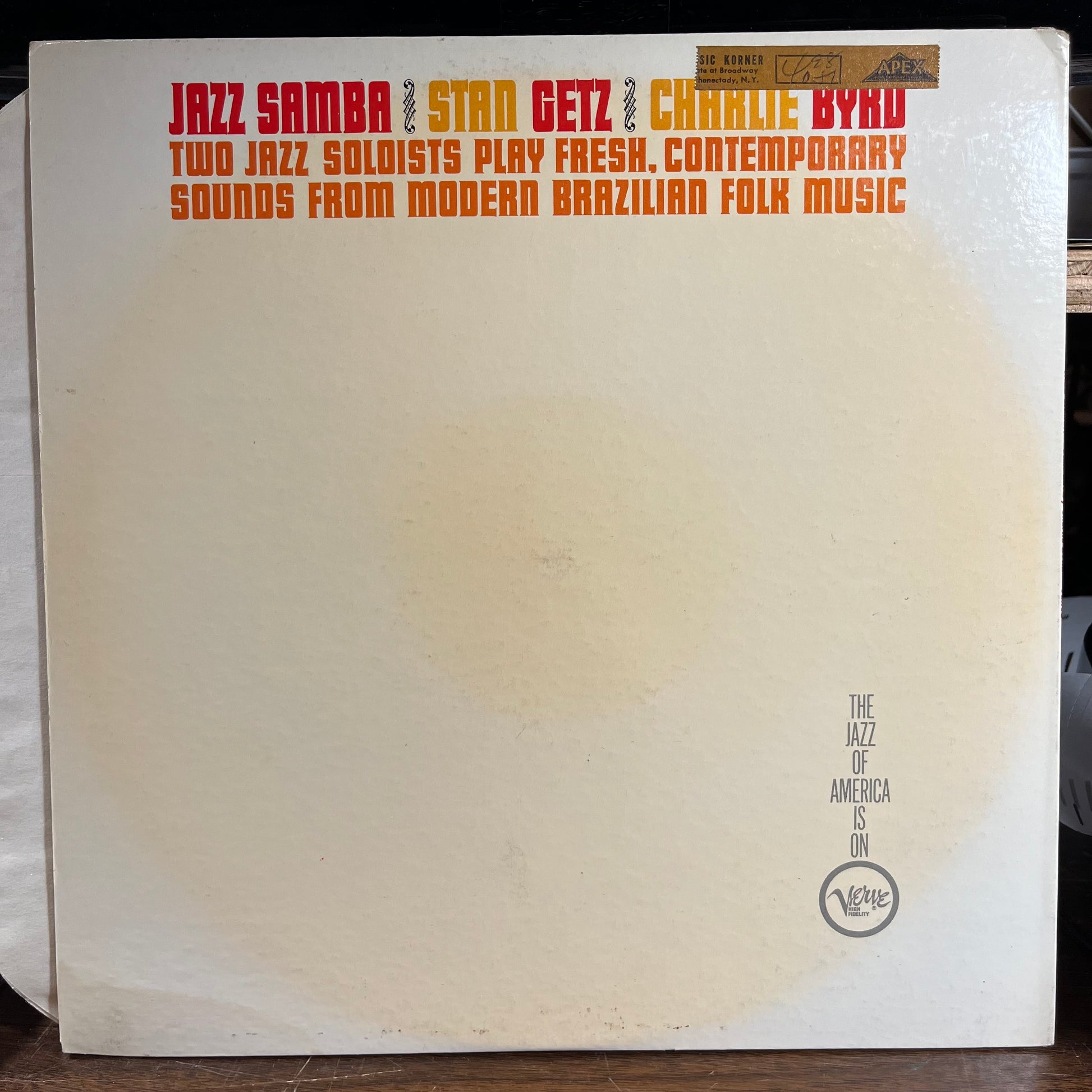 Jazz Samba (VINYL) | Very Good (VG) Excellent (EX) - JAZZ / USED *VERY GOOD*