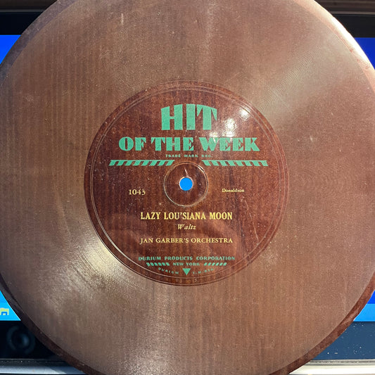 Jan Garber And His Orchestra - Lazy Lou'siana Moon *78 RPM* | Very Good (VG) Generic - JAZZ / USED *VERY GOOD*