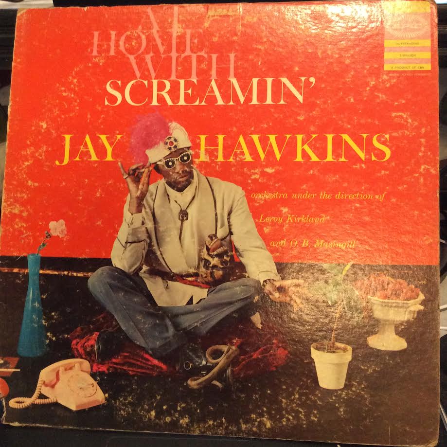 At Home With Screamin' Jay Hawkins (VINYL) | Very Good (VG) Good Plus (G+) - JAZZ / USED *VERY GOOD*