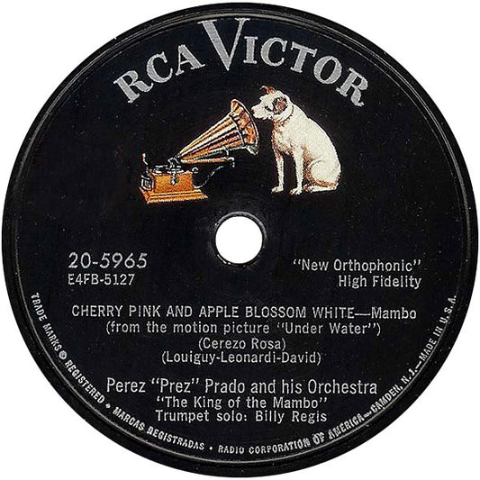 Perez Prado And His Orchestra - Cherry Pink And Apple Blossom White / Rhythm Sticks *78 RPM* | Very Good (VG) Generic - JAZZ / USED *VERY GOOD*