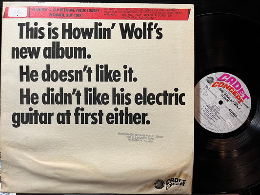 Howlin' Wolf - The Howlin' Wolf Album (VINYL) | Very Good (VG) Very Good (VG) - JAZZ / USED *VERY GOOD*