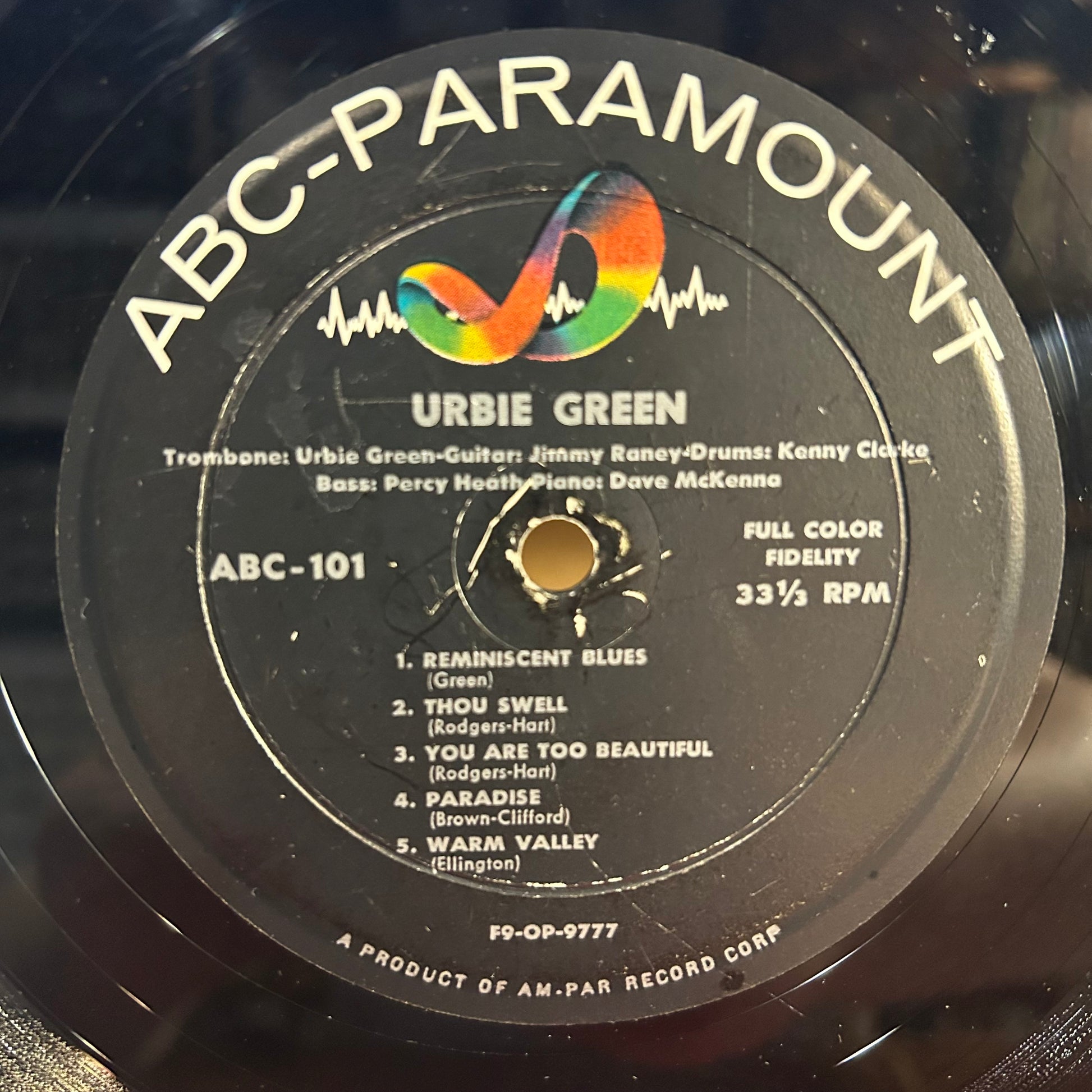 Urbie Green - Blues And Other Shades Of Green | Very Good (VG) Very Good (VG) - JAZZ / USED *VERY GOOD*
