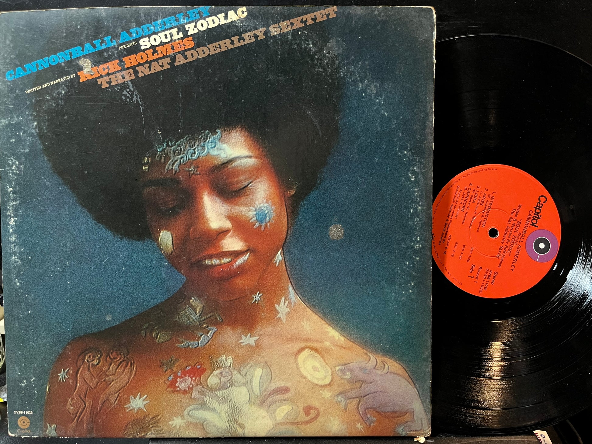 Cannonball Adderley - Soul Zodiac (VINYL 2xLP Capitol SVBB-11025 1972) | Very Good (VG) Very Good Plus (VG+) - JAZZ / USED *VERY GOOD*