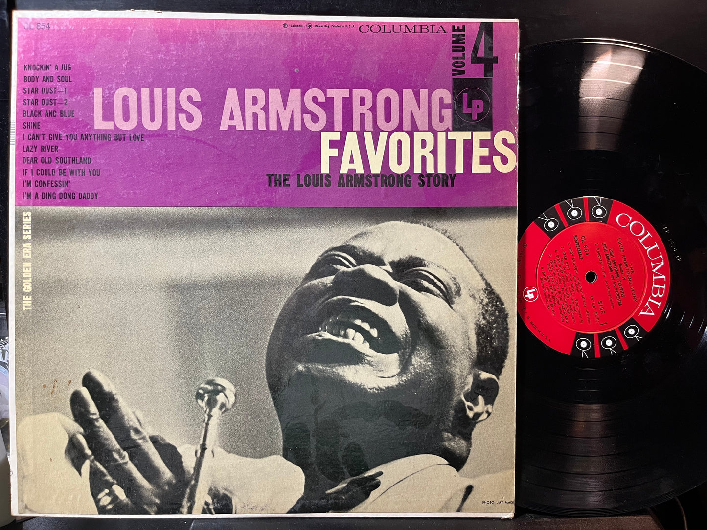 Louis Armstrong - Louis Armstrong Favorites Volume 4 (VINYL LP) | Excellent (EX) Excellent+ (EX+) - JAZZ / USED *Excellent*