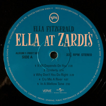 Ella At Zardi's | Mint (M) Mint (M) - JAZZ