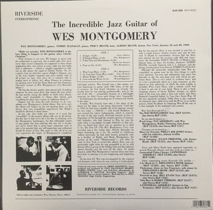 The Incredible Jazz Guitar Of Wes Montgomery | Mint (M) Mint (M)