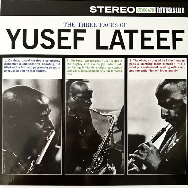 The Three Faces of Yusef Lateef | Mint (M) Mint (M) - JAZZ *VMP/AUDIOPHILE*