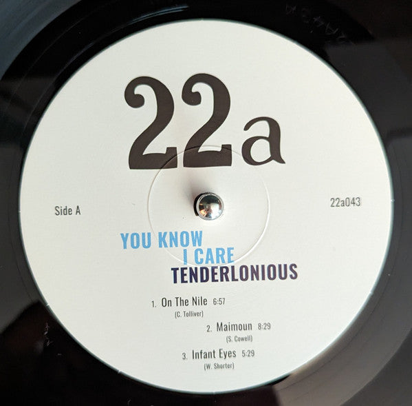 Tenderlonious - You Know I Care | Mint (M) Mint (M) - JAZZ