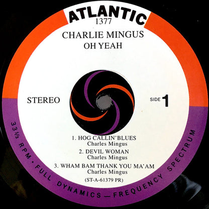 Charles Mingus Oh Yeah LP Mint (M) Mint (M)