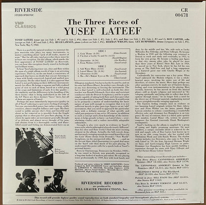 The Three Faces of Yusef Lateef | Mint (M) Mint (M) - JAZZ *VMP/AUDIOPHILE*