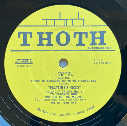 The Sun Ra Arkestra - Live In Egypt Vol. I (Nature's God) (Dark Myth Equation Visitation) | Mint (M) Mint (M) - JAZZ