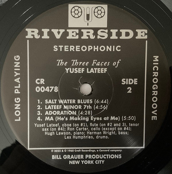 The Three Faces of Yusef Lateef | Mint (M) Mint (M) - JAZZ *VMP/AUDIOPHILE*