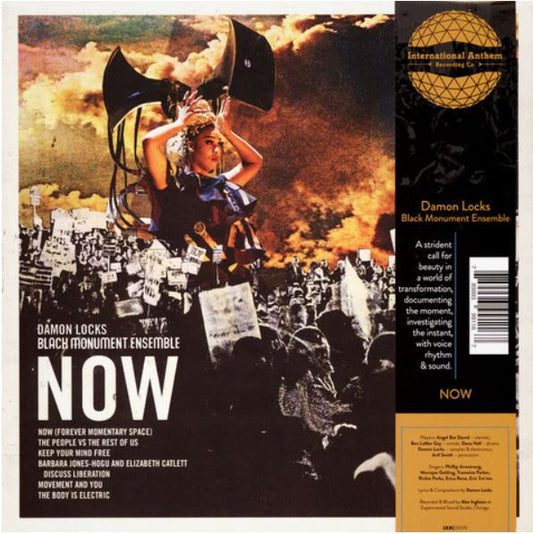Damon Locks Black Monument Ensemble Now LP Mint (M) Mint (M)
