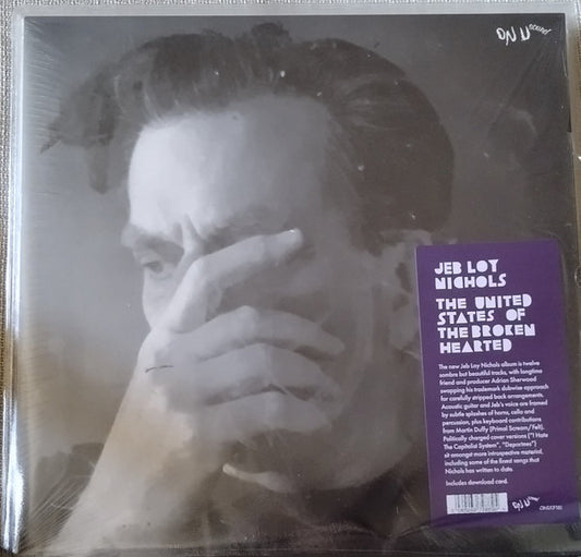 Jeb Loy Nichols United States Of The Broken Hearted On-U Sound LP Mint (M) Mint (M)