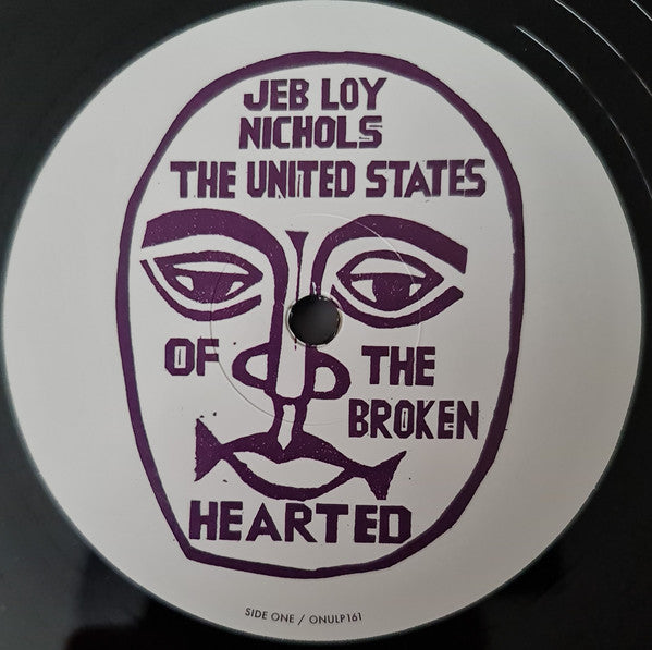 Jeb Loy Nichols United States Of The Broken Hearted On-U Sound LP Mint (M) Mint (M)