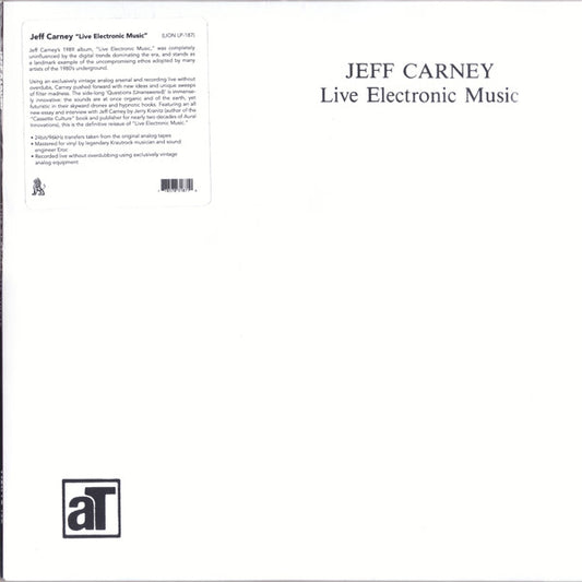 Live Electronic Music | Mint (M) Mint (M) - EXPERIMENTAL *NEW*