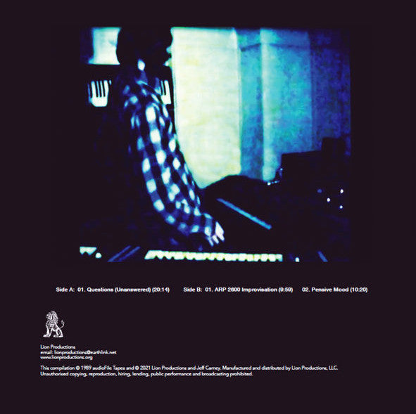 Jeff Carney Live Electronic Music Lion Productions LP, RE, RM Mint (M) Mint (M)