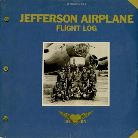 Jefferson Airplane Flight Log Grunt (3) 2xLP, Comp, Gat Near Mint (NM or M-) Very Good Plus (VG+)