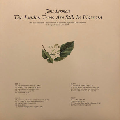 The Linden Trees Are Still In Blossom | Mint (M) Mint (M)