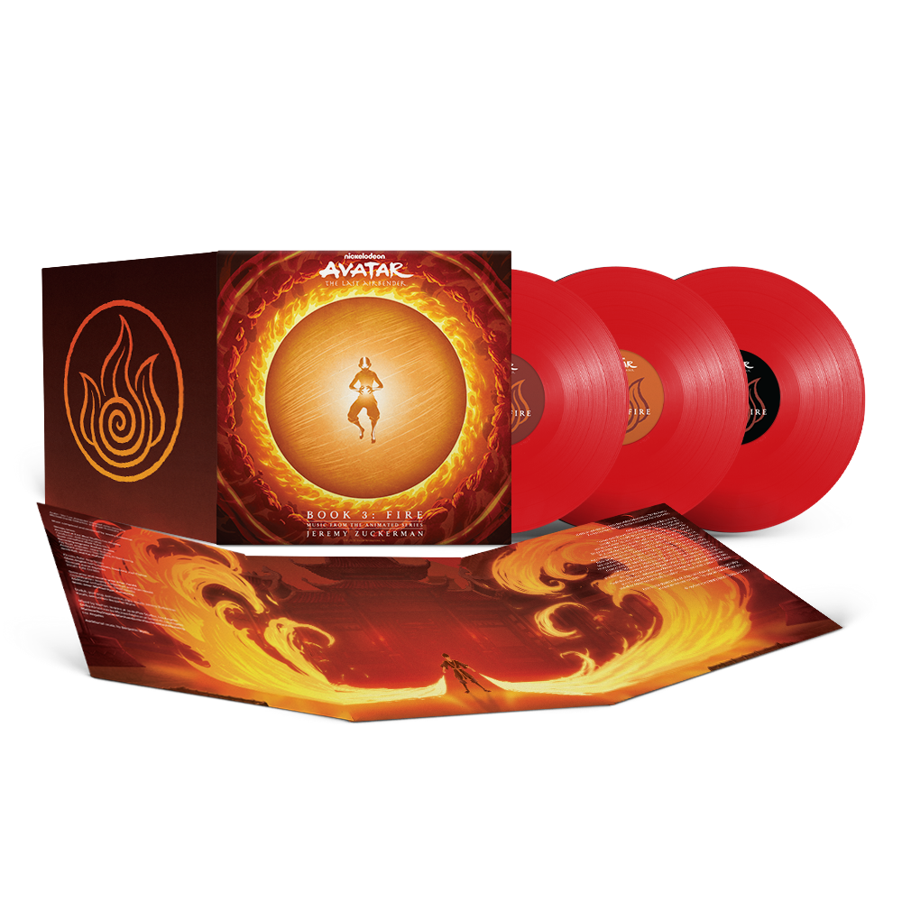 Jeremy Zuckerman - Avatar: The Last Airbender - Book 3: Fire (Music From The Animated Series) [Red Vinyl] [3LP] |