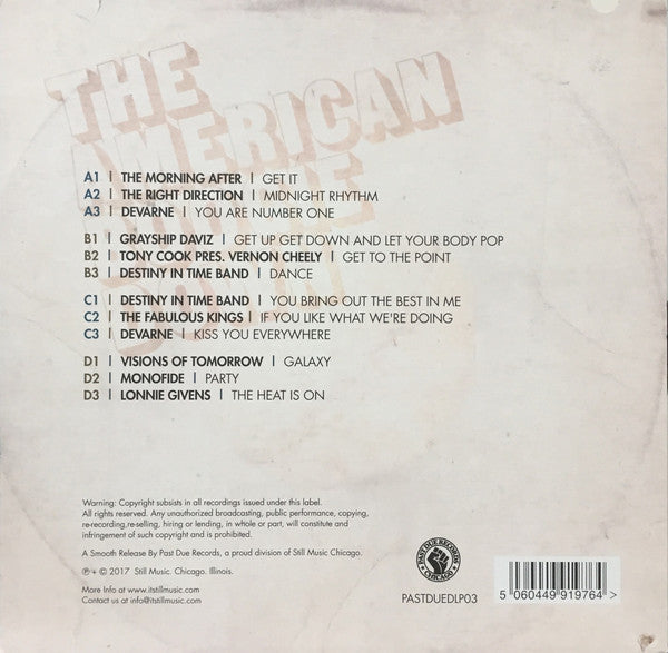 The American Boogie Down (A Special Collection Of Lost Disco, Funk & Boogie) | Mint (M) Very Good Plus (VG+) - FUNK *SEALED*