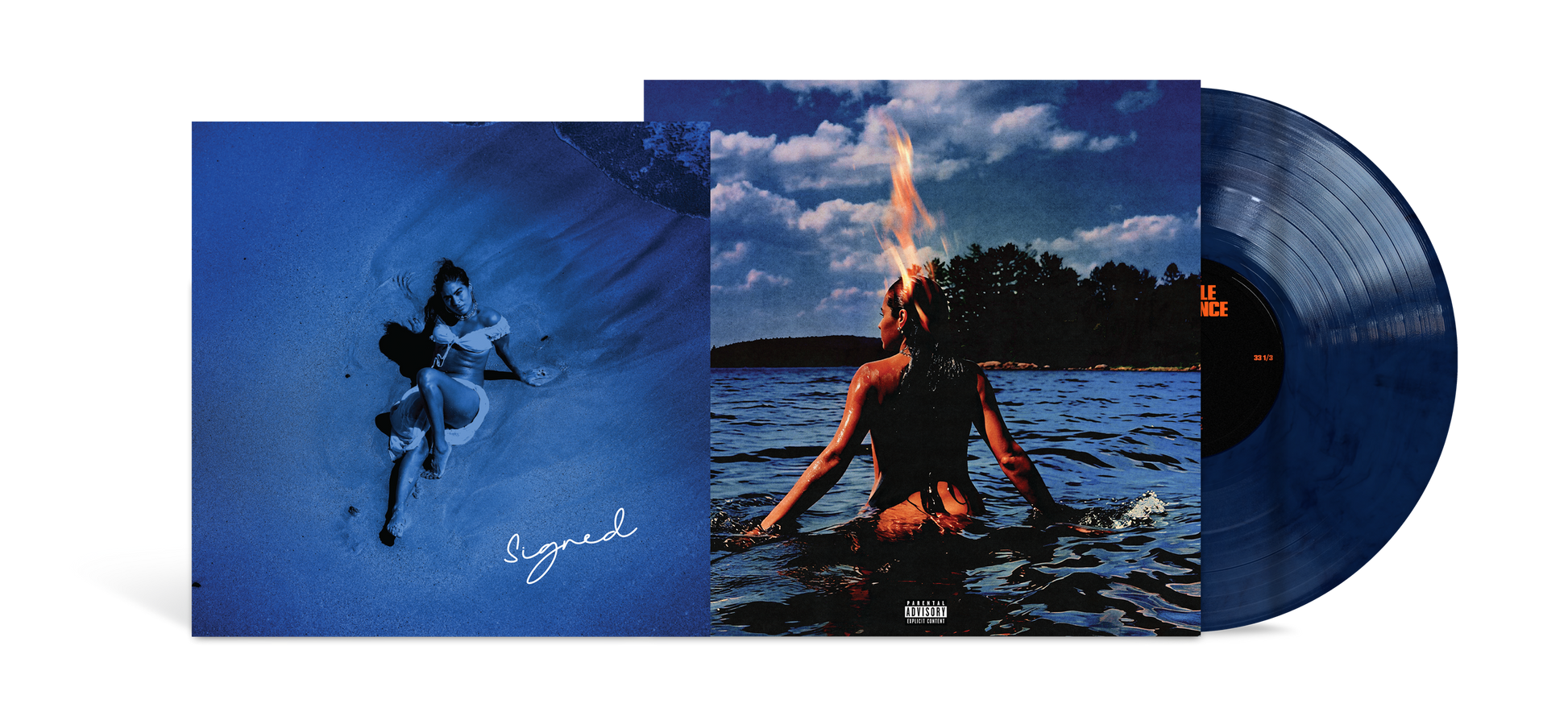 Jessie Reyez - A Little Vengeance (IEX SIGNED INSERT DEEP WATER BLUE VINYL) | - FUNK/SOUL *NEW/COLOR*