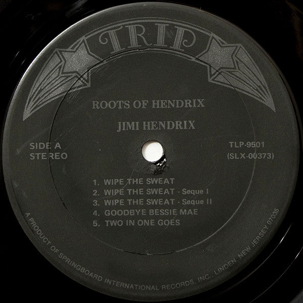 Jimi Hendrix Roots Of Hendrix Trip LP, Album, Pos Near Mint (NM or M-) Very Good Plus (VG+)