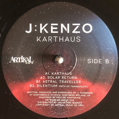 J:Kenzo Karthaus Artikal Music UK 12" Mint (M) Mint (M)