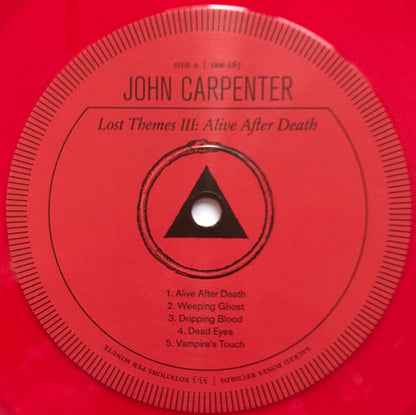 John Carpenter - Lost Themes III: Alive After Death | Mint (M) Mint (M) - SOUNDTRACK *COLOR*